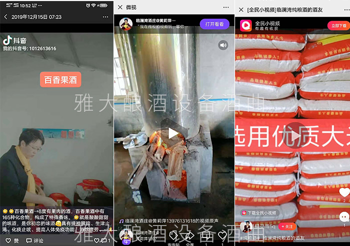雅大釀酒設備廠家釀酒國匠親自指導的黃莉萍，如今做得怎么樣了4